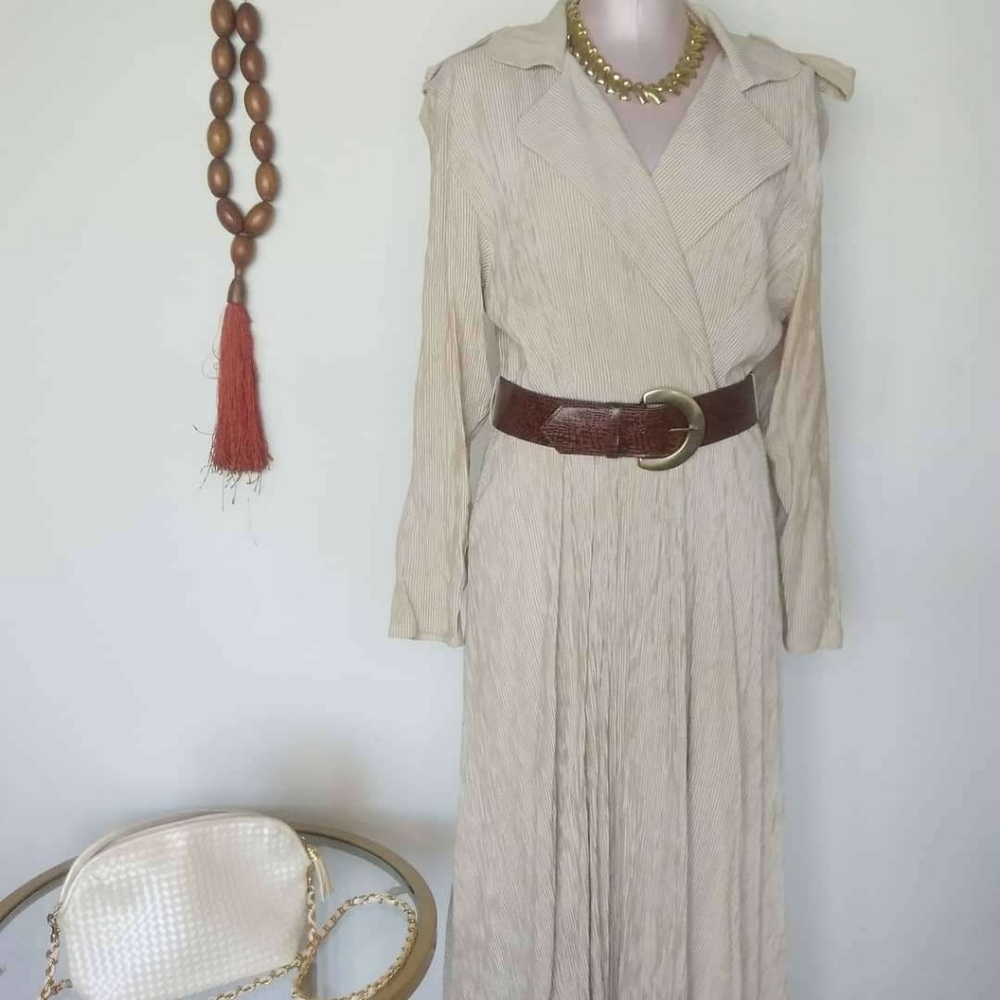 Vintage Dress with Belt Size 8